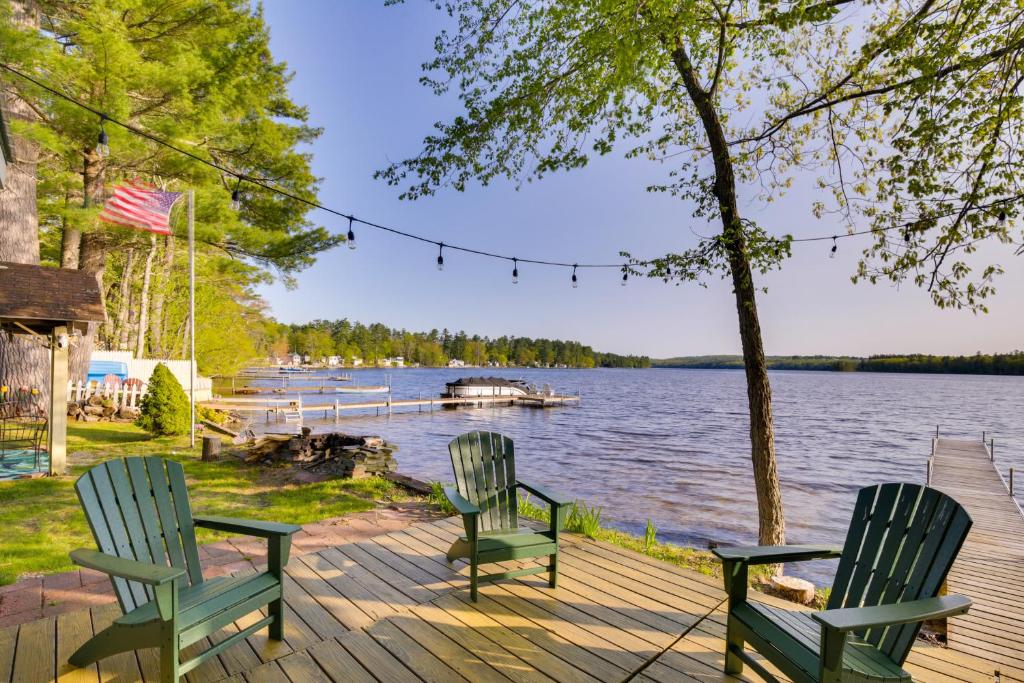 Rustic Poland Vacation Rental with Waterfront Deck!